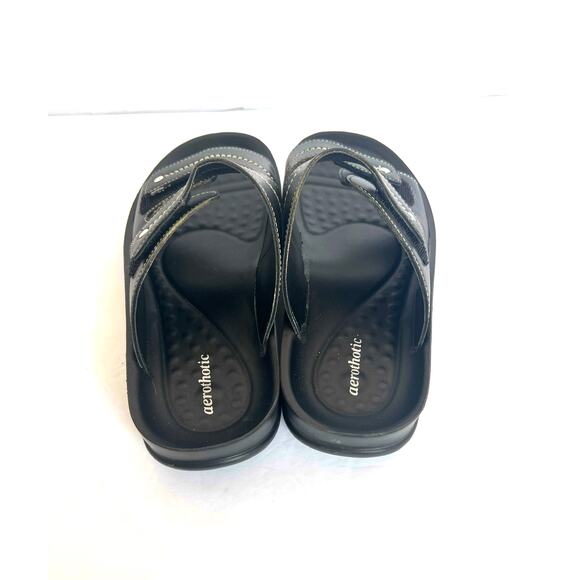 AEROTHOTIC Orthotic Comfort Dual Strap Arch Support Comfort Sandal Flip Flip 11 - Picture 8 of 13